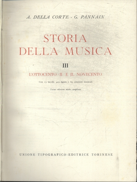 Storia Della Musica -  Vol 3