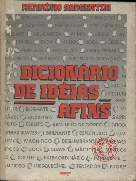 Dicionário De Idéias Afins