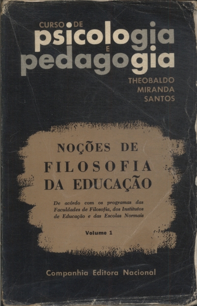 Noções De Filosofia Da Educação