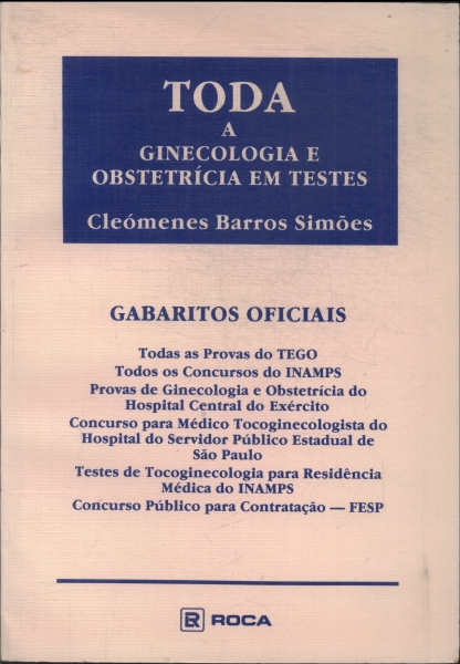 Toda A Ginecologia E Obstetrícia Em Testes