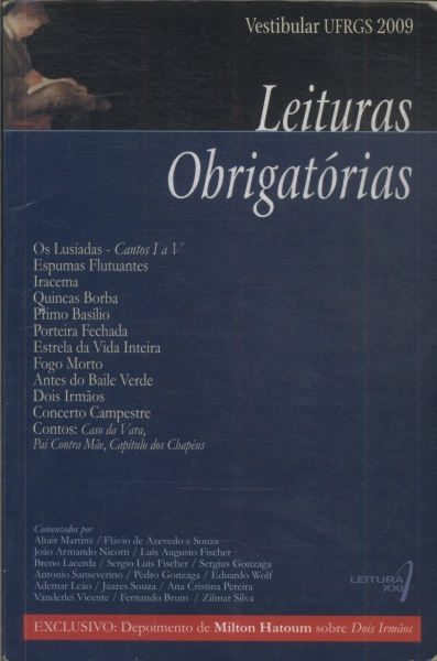 Leituras Obrigatórias Vestibular Ufrgs 2009