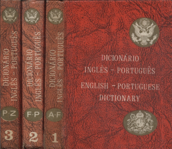 Dicionário Inglês-português English-portuguese Dictionary (3 Volumes)