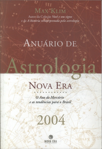 Anuário De Astrologia Nova Era 2004