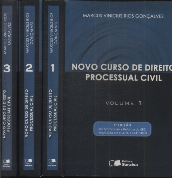 Novo Curso De Direito Processual Civil (3 Volumes)