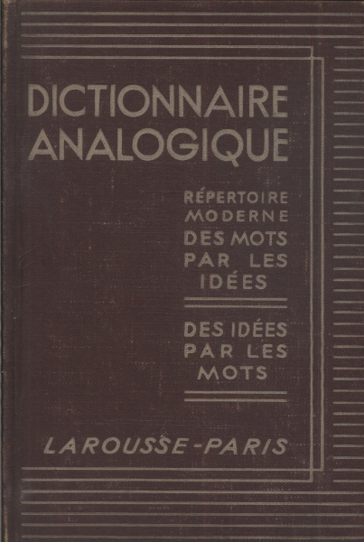 Dictionnaire Analogique (1936)