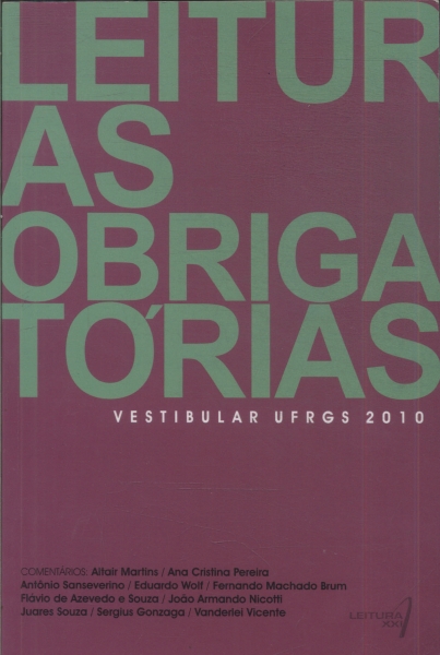 Leituras Obrigatórias Vestibular Ufrgs 2010