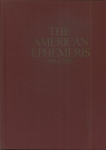 The American Ephemeris 1901 To 1930