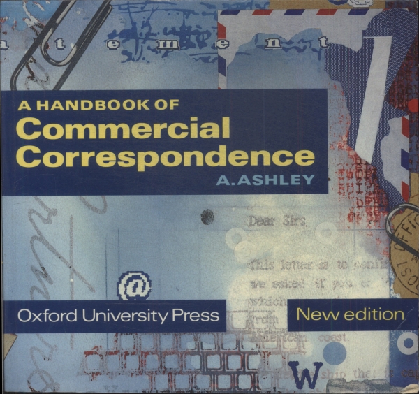 A Handbook Of Commercial Correspondence (inclui Workbook)