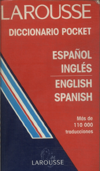 Larousse Diccionario Pocket Español-Inglés English-Spanish (1998)