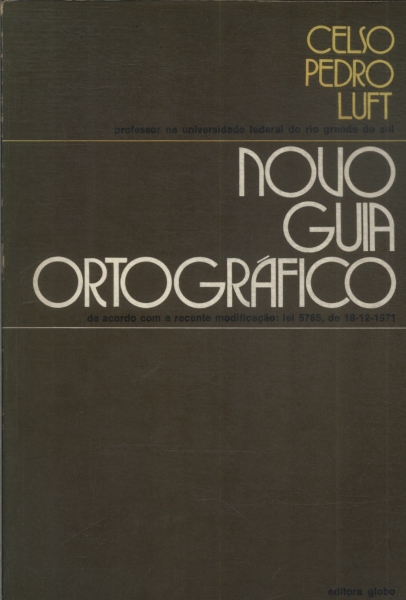 Novo Guia Ortográfico (1974)