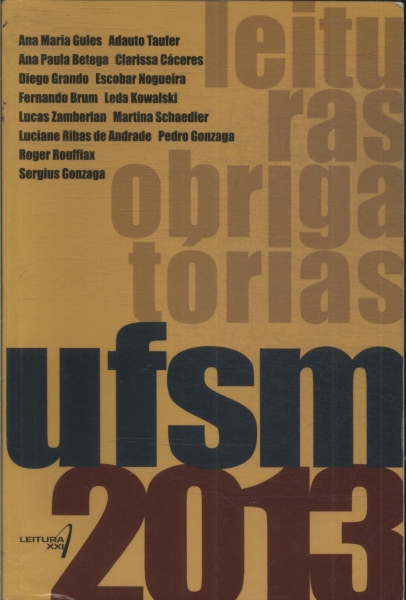 Leituras Obrigatórias Ufsm 2013