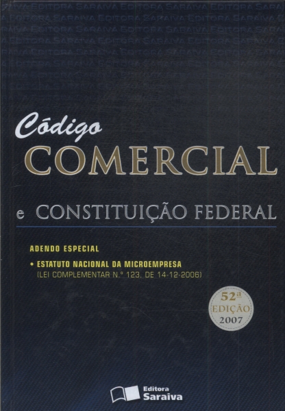 Código Comercial E Constituição Federal