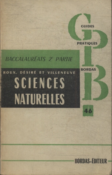 Sciences Naturelles