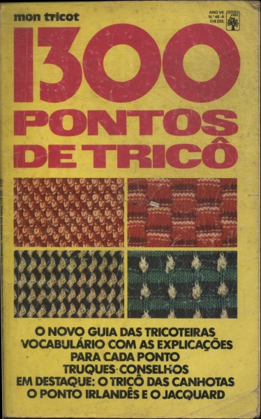 1300 Pontos De Tricô