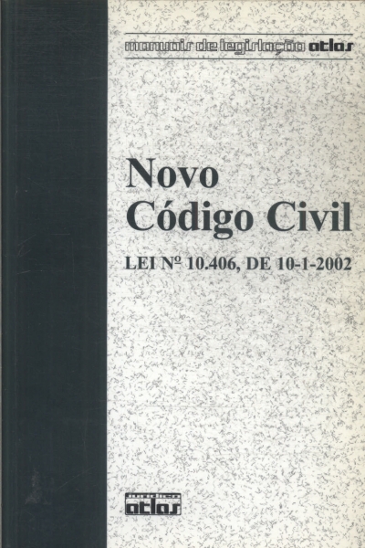 Novo Código Civil Lei Nº10.406, De 10-1-2002