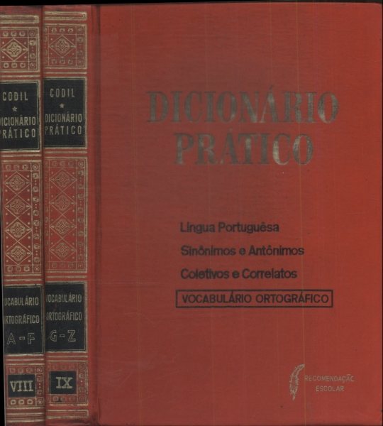 Dicionário Prático: Vocabulário Ortográfico (2 Volumes)