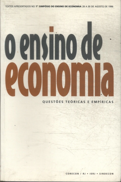 O Ensino De Economia