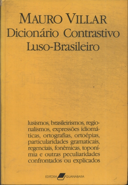 Dicionário Contrastivo Luso-brasileiro (1989)