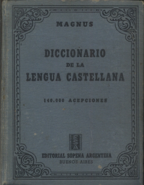 Diccionario De La Lengua Castellana (1940)