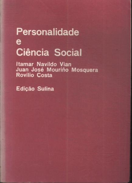 Personalidade E Ciência Social