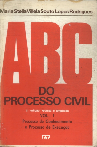 Abc Do Processo Civil Vol 1