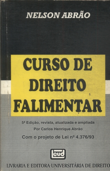 Curso De Direito Falimentar