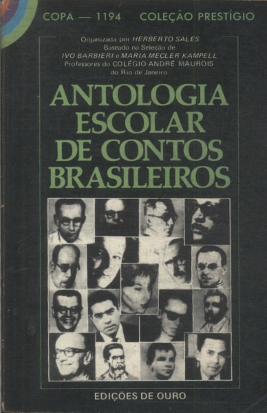 Antologia Escolar De Contos Brasileiros