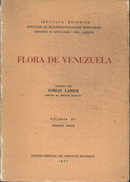 Flora De Venezuela Vol 12