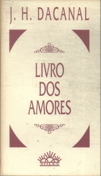 Livro Dos Amores