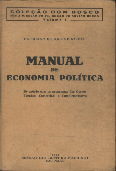 Manual De Economia Política
