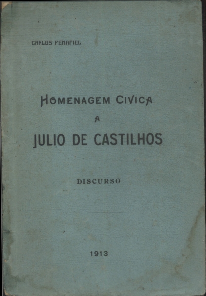 Homenagem Cívica A Julio De Castilhos