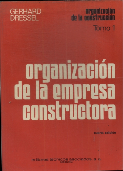 Organización De La Empresa Constructora (2 Volumes)