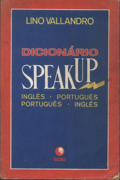 Dicionário Speakup Inglês-português Português-inglês (1987)