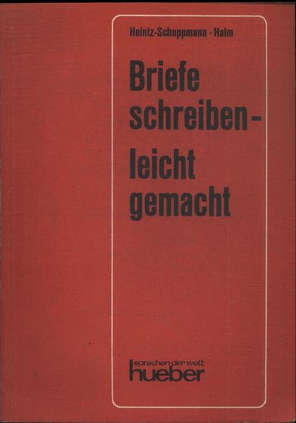 Briefe Schreiben-leicht Gemacht