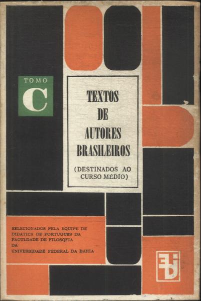 Textos De Autores Brasileiros Tomo C