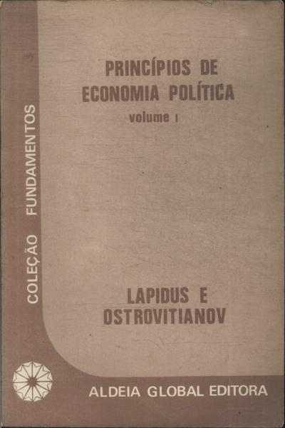 Princípios De Economia Política (2 Volumes)
