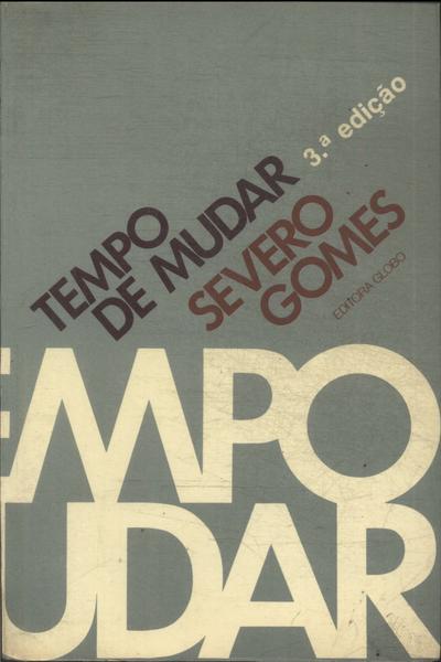 Tempo De Mudar