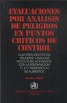 Evaluaciones Por Analisis De Peligros En Puntos Criticos De Control