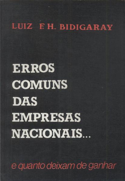 Erros Comuns Das Empresas Nacionais...