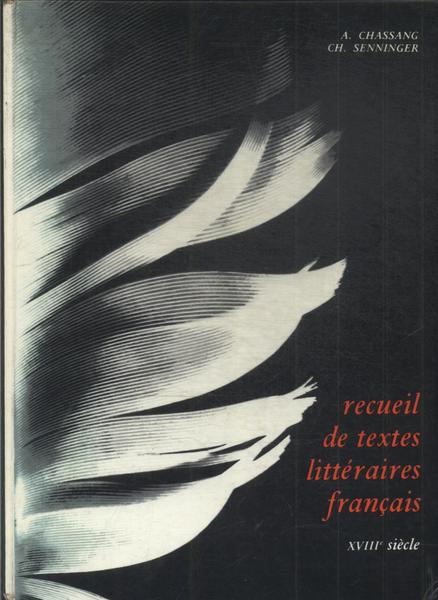 Recueil De Textes Littéraires Français