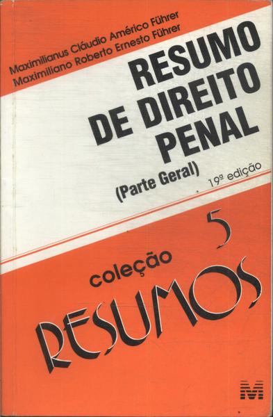 Resumo De Direito Penal