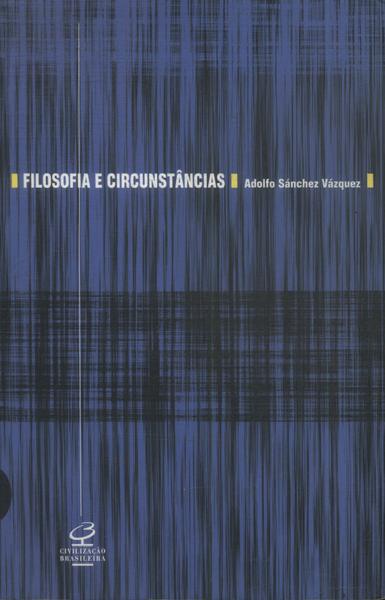 Filosofia E Circunstâncias