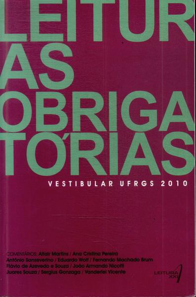 Leituras Obrigatória Vestibular Ufrgs 2010