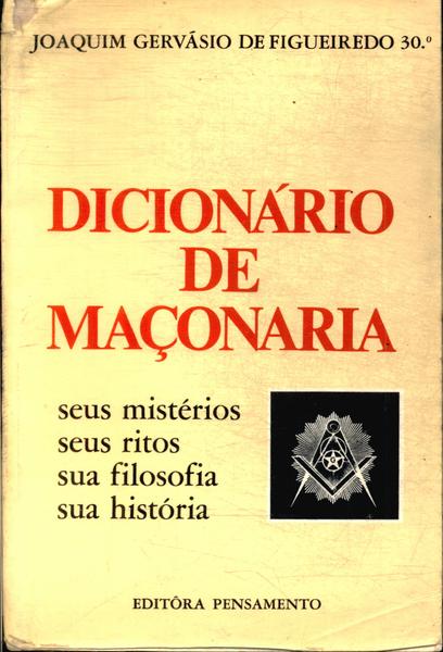 Dicionário De Maçonaria