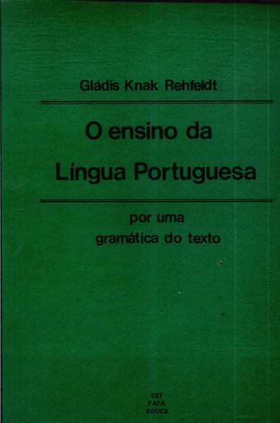 O Ensino Da Língua Portuguesa