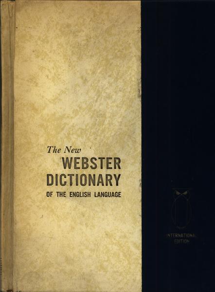 The New Webster Dictionary Of The English Language (2 Volumes - 1970)