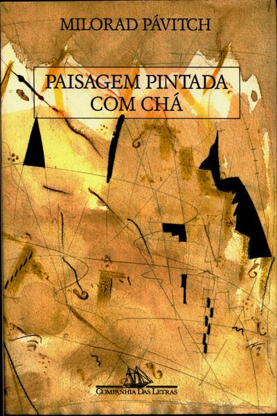 Paisagem Pintada Com Chá