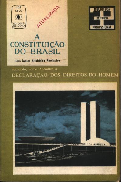 A Constituição Do Brasil - Atualizada (1969)