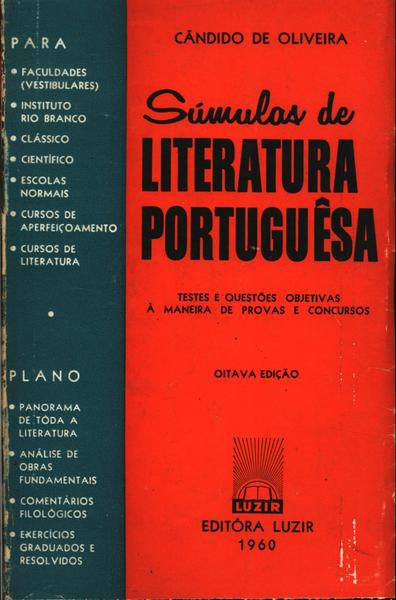 Súmulas De Literatura Portuguêsa