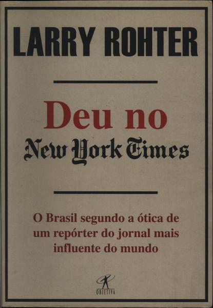 Deu No New York Times